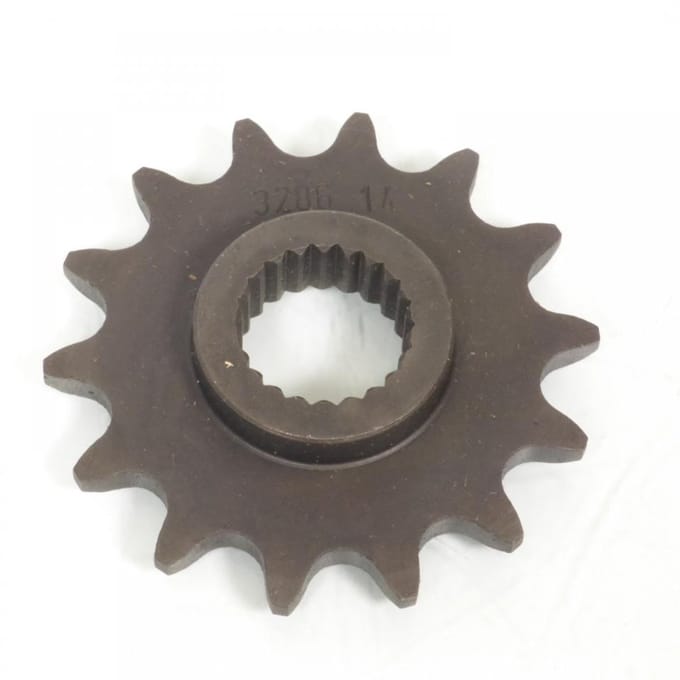 Pignon sortie de boite Esjot pour quad Polaris 500 Scrambler 14 dents pas 520