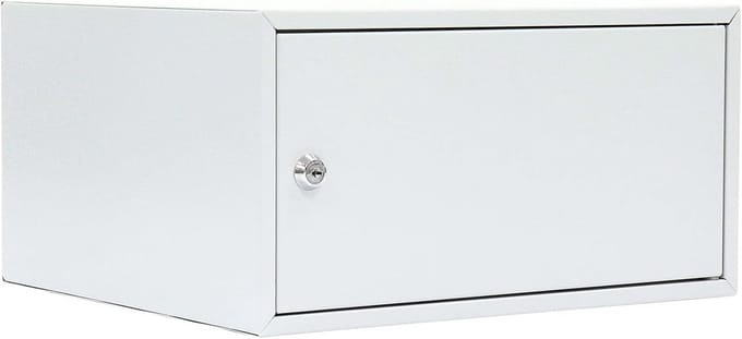 Waarde Box Thuis met 4-cilinderslot - Lichtgrijs