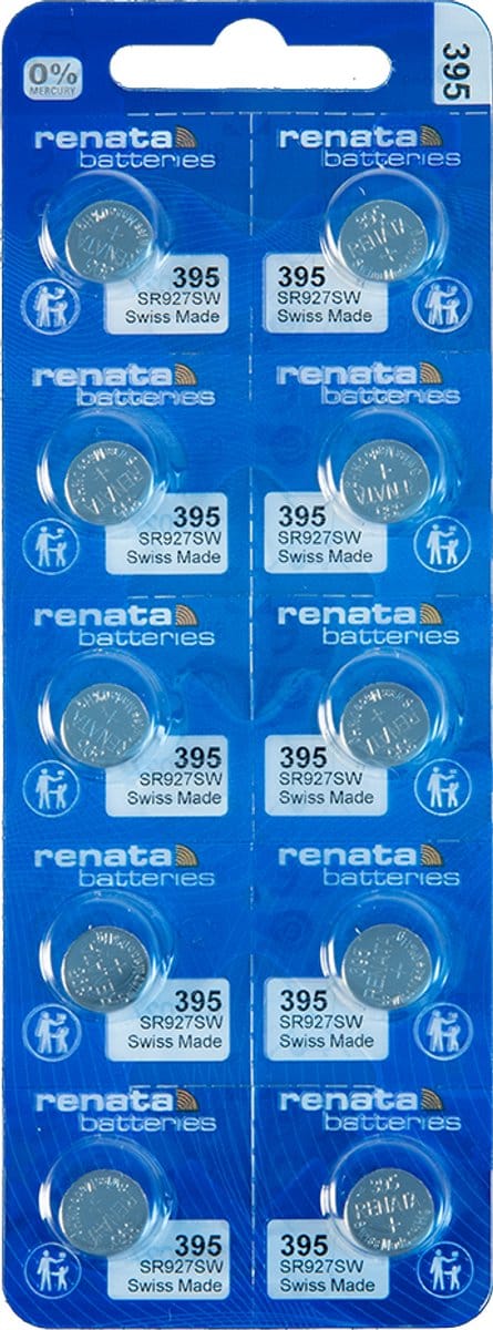 Renata – 395 – Knoopcel batterij – 10 stuks