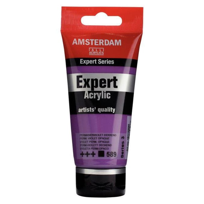 Amsterdam Expert Series Acrylverf - 75 ml - Permanentviolet Dekkend 589   8712079289577   Verf