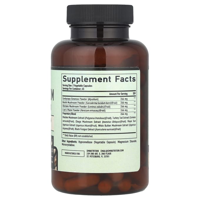 10 Paddenstoelencomplex, 90 capsules