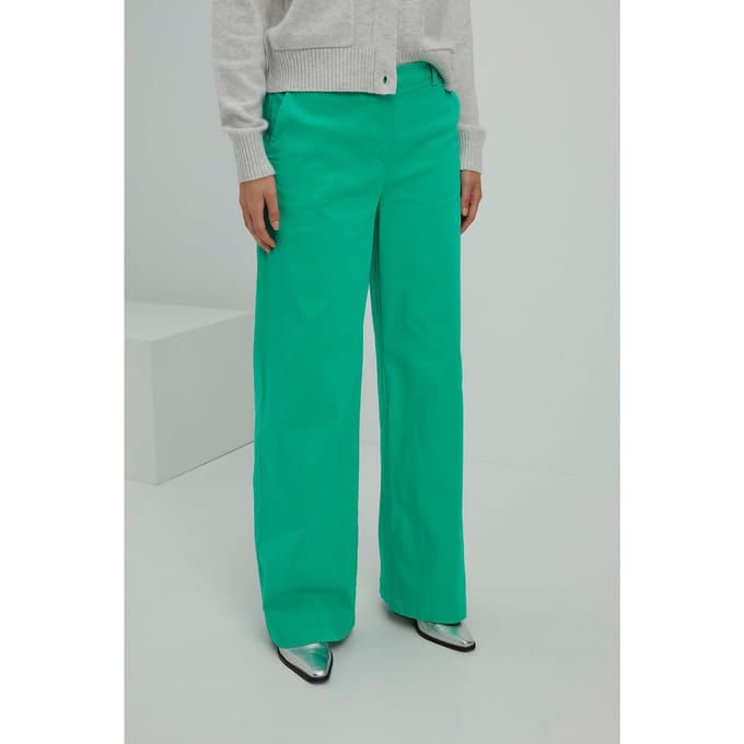 Josephine & Co Moos Pants Parrot Green Maat: 36 | Pantalons Outlet | Dames | Groen