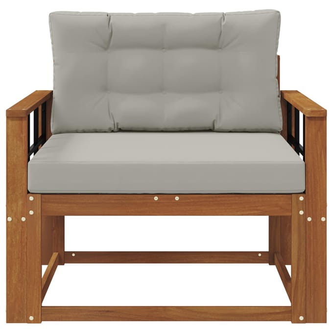 vidaXL - Buiten - Midden - Sofa - Naturel