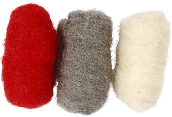CC Creotime Gekaarde Wol Set 3x10gr Rustiek