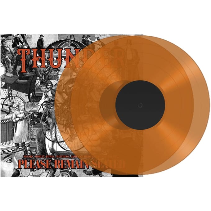 Thunder LP - Please remain seated - voor Geen - oranje