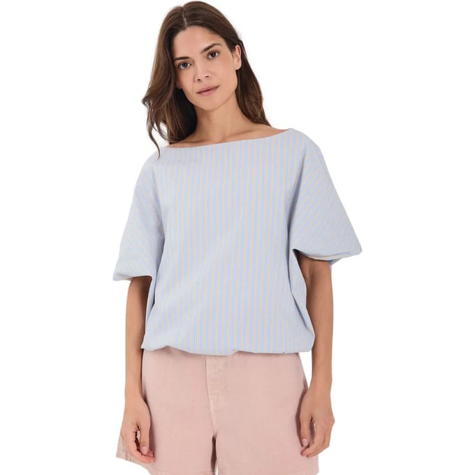 Gestreepte blouse voor dames Norr Carlo