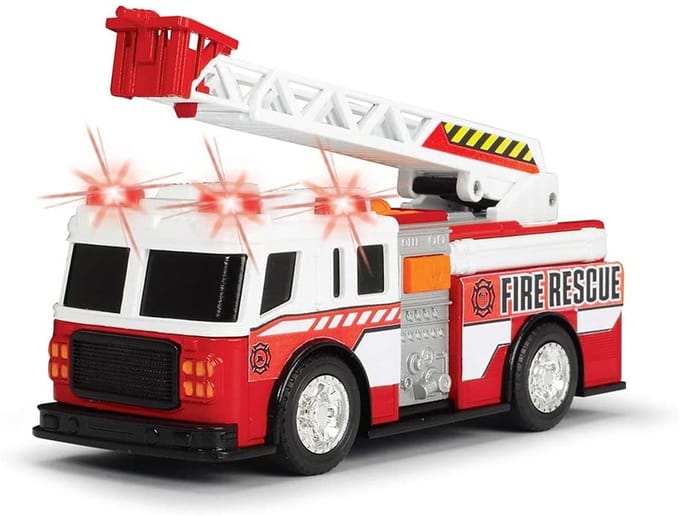 Dickie Brandweerwagen met Licht en Geluid
