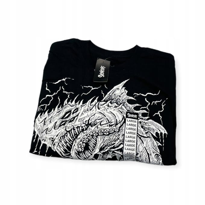 Koszulka T-shirt męski okrągły dekolt SPENCER'S VAMPIREFREAKS L