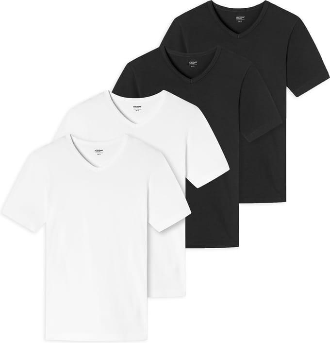 Uncover by Schiesser T-shirt Verpakking van 4