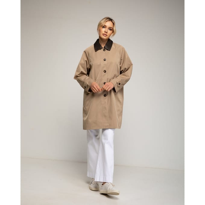 Driekwart trenchcoat
