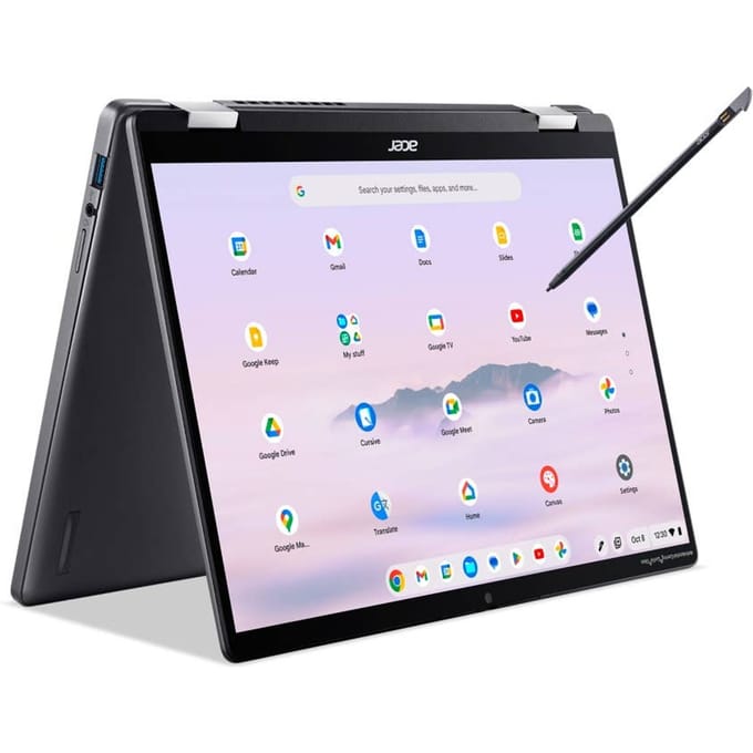 Acer Chromebook Plus Spin 714, CP714-1HN-55DT, Chromebook, Convertible, Grijs