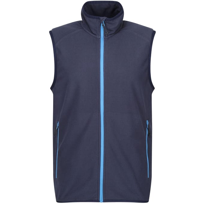 Regatta Heren Navigate Fleece Gilet (Marine / Frans Blauw)