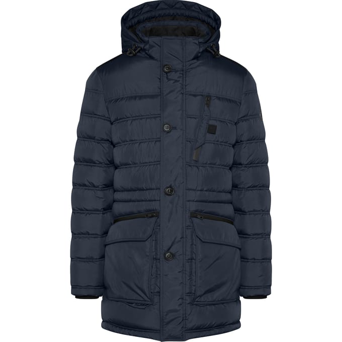 Bugatti Herren Parka met afneembare capuchon