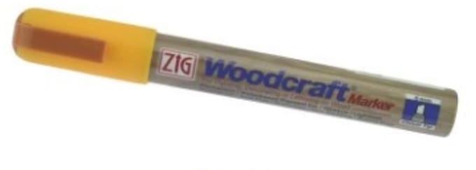 Kuretake - Zig Woodcraft marker - geel - 6mm