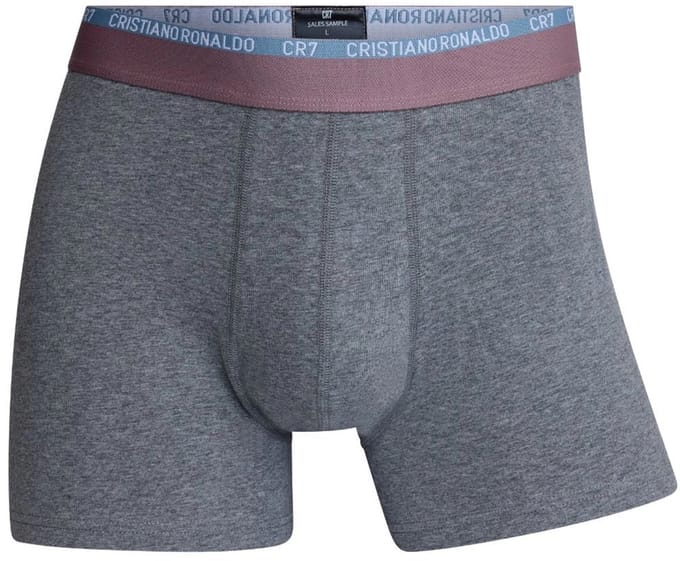 CR7 Boxershort Heren (Grijs, Marine, Lichtblauw) 3 Pack
