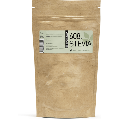 Natural Heroes - Stevia Poeder (Puur & Ongeraffineerd) 100 gram