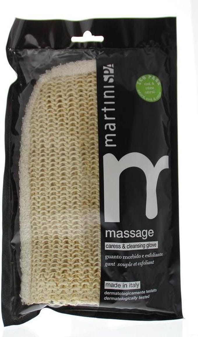 Martini Spa Handschoen sisal/katoen
