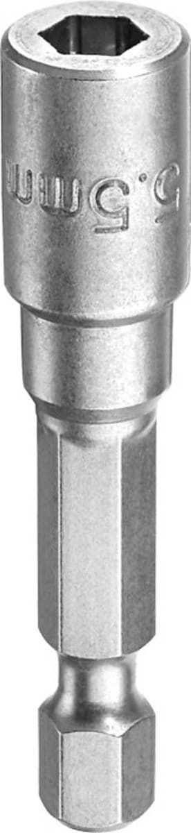 kwb 102755 Dopsleutelinzetstuk 5.5 mm 1 stuks Zeskant