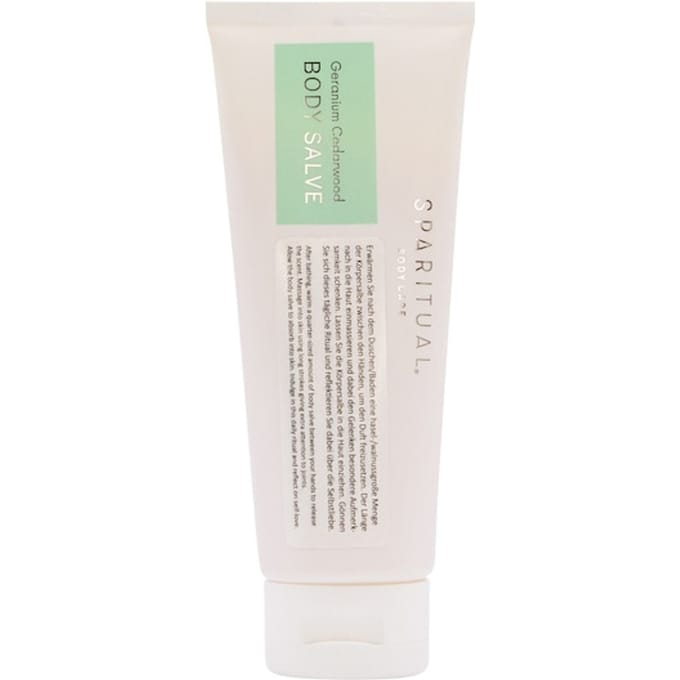 Sparitual Geranium Cedarwood Lichaam zalf Zorg Dames 100 ml