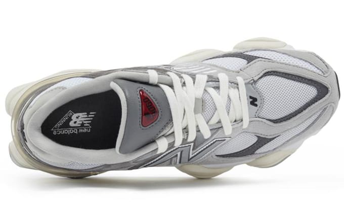 New Balance 9060 Sneakers Dames - Grijs - Maat 37.5 - Mesh/Synthetisch