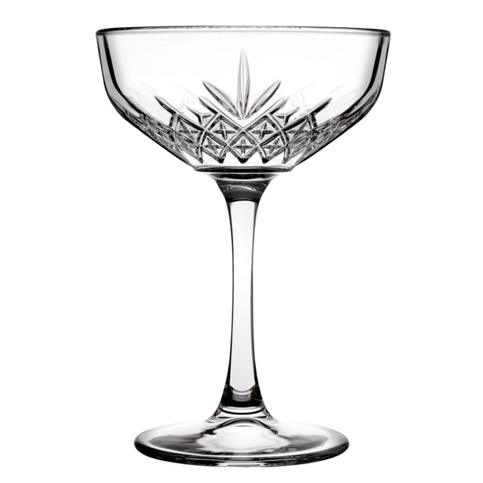 Pasabahce - Champagnecoupe - Timeless - 25,5 cl - Champagneglazen set - 4 stuks