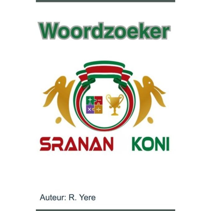 Woordzoeker Sranan Koni - R. Yere