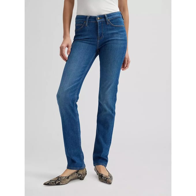 Lee Marion Regular Fit Spijkerbroek Blauw 31 / 31 Vrouw