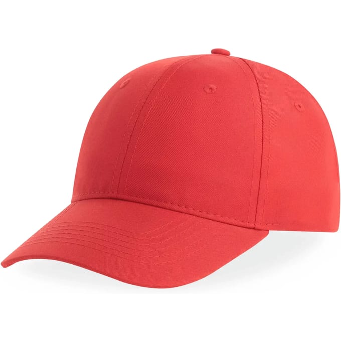 Atlantis Headwear Recy Six Cap AT113 - Red - One size