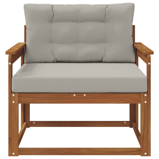 vidaXL - Buiten - Midden - Sofa - Naturel