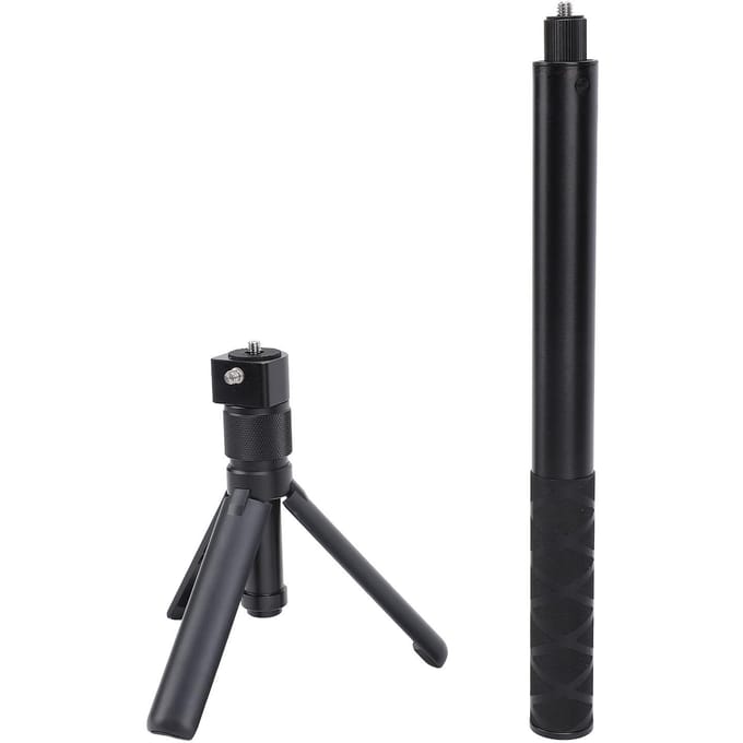 Onzichtbare Selfiestick Professionele Uitschuifbare Actiecamera Selfiestick Statief voor X4 X3 voor ONE