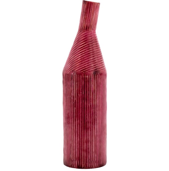 HomeBound by KY | Metalen vaas Contemp roze | bloemenvaas