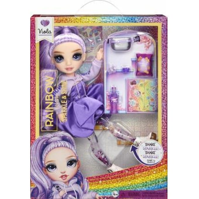 Rainbow High Sparkle & Shine - Modepop - Viola (paars)
