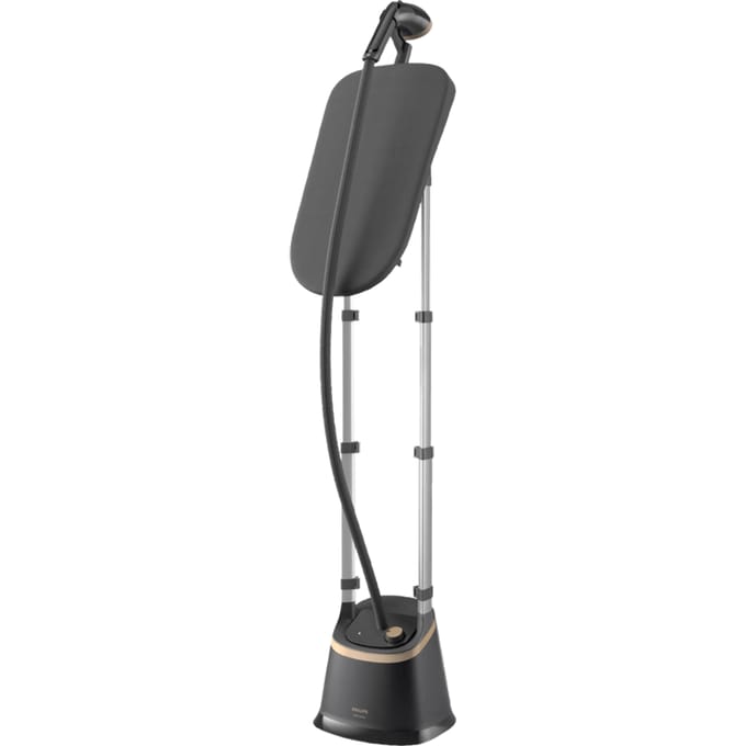 Philips 3000 Series Stand Steamer STE3170/80 - Staande Kledingstomer - Grijs - + Kantelbaar StyleBoard & Borstel