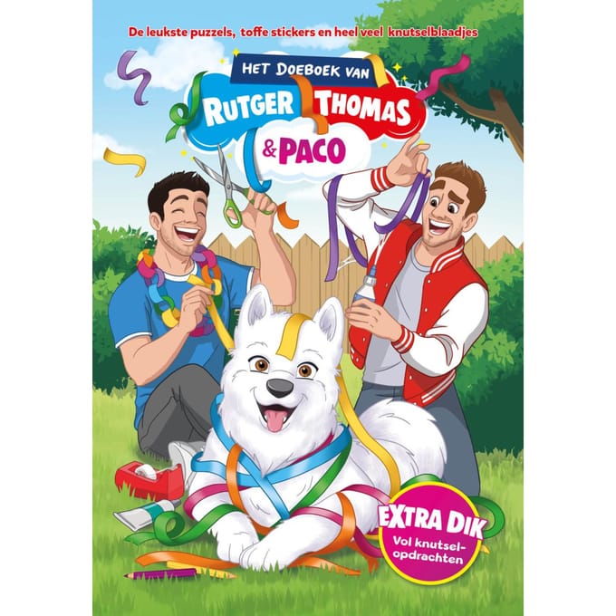 Het Doeboek Van Rutger, Thomas & Paco - De Avonturen Van Rutger, Thomas En Paco - Rutger Vink