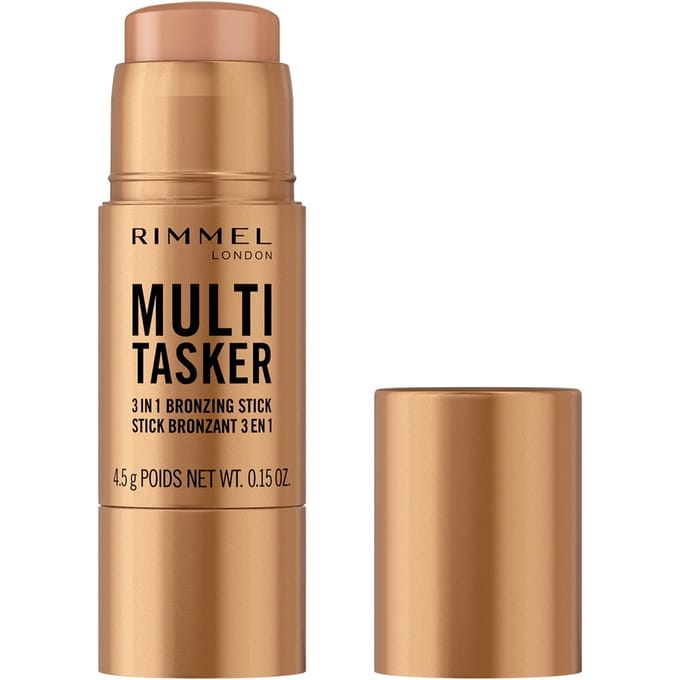 Rimmel Multi-Tasker Bronzer & Highlighter Stick 30ml (Various Shades) - Bold Bronze
