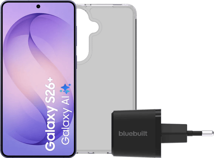 Samsung Galaxy S26 Plus 512GB Donkerblauw 5G + Basis Accessoirepakket