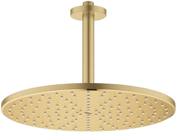 GROHE Rainshower Mono 310 Hoofddouche - 31cm - 1 straalsoort - plafondarm 14.2cm - brushed cool sunrise (goud)