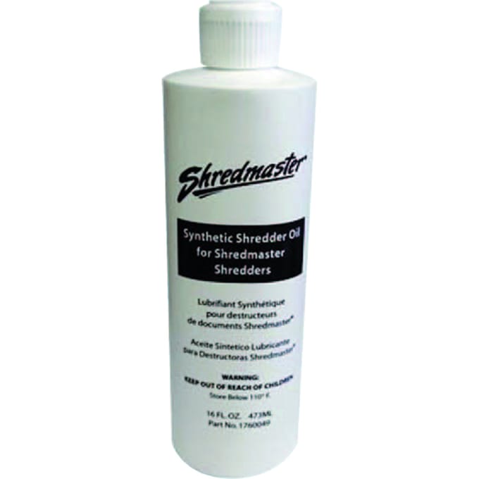 Rexel Shredderolie 473ml voor alle standaard modellen.