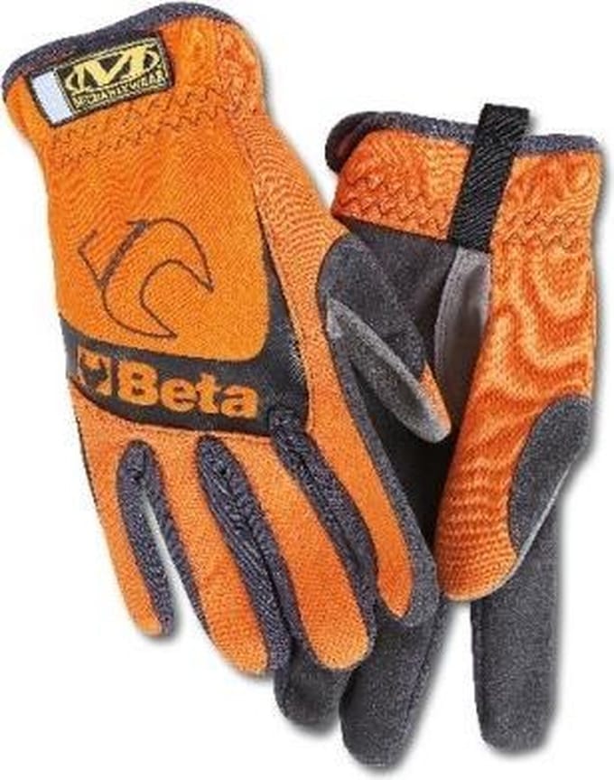 Beta 95740 werkhandschoenen maat l oranje/zwart