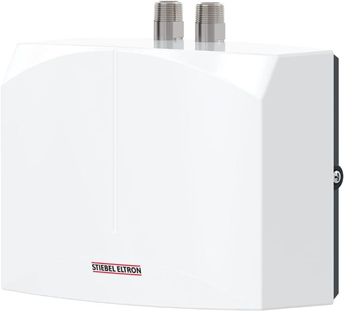 Elektronische doorstromer - Mini boiler - Handen wassen - Direct warm water - 82 x 143 cm - Wit