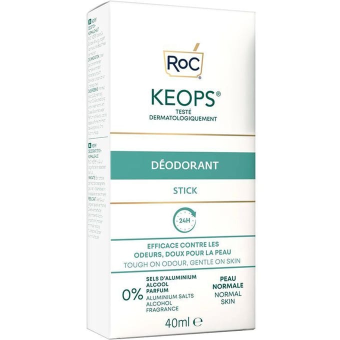 Roc Keops Deodorant Stick 40 Ml