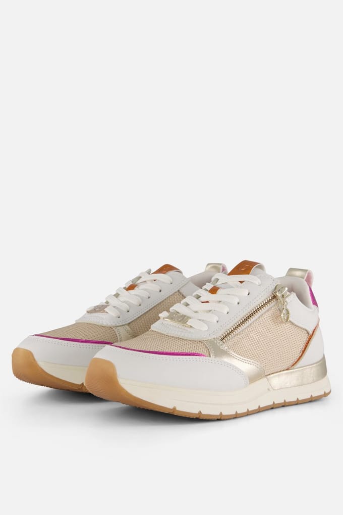Tamaris Tamaris Essential Sneakers wit Textiel