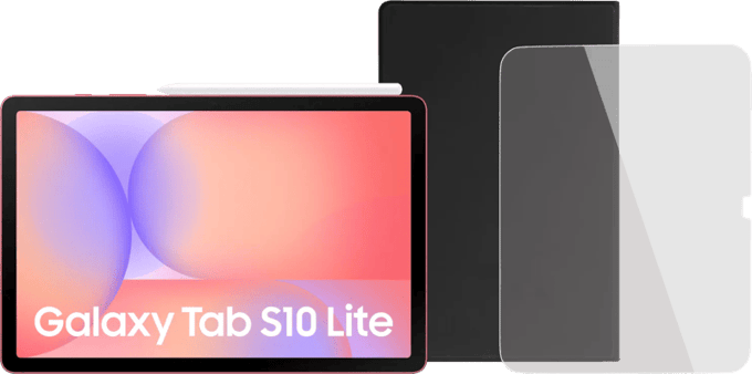 Samsung Galaxy Tab S10 Lite 10,9 inch 128GB Wifi Rood + Beschermpakket
