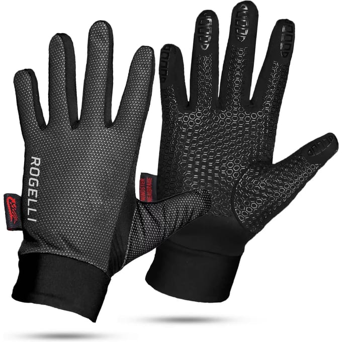 Rogelli Laval Fietshandschoenen Kids - Winter - Zwart - 152/164