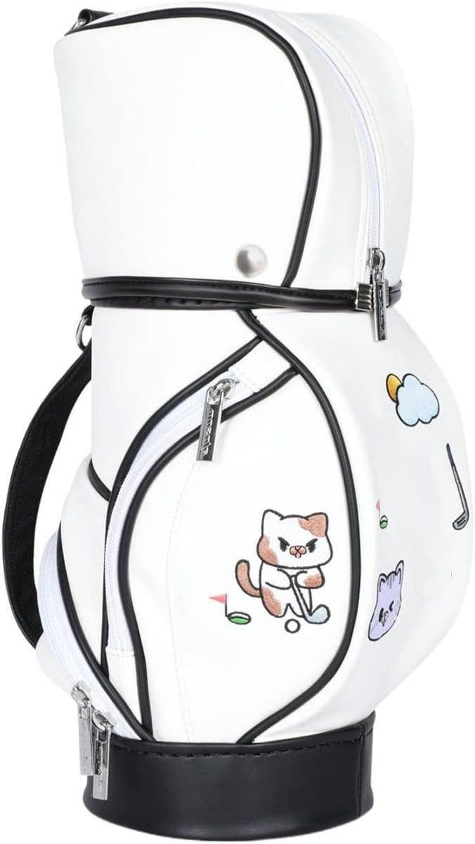 Reis Golftas - Dames Golftas - Golfen - Modieuze Stijl - 38 x 22 x 15 cm - Wit