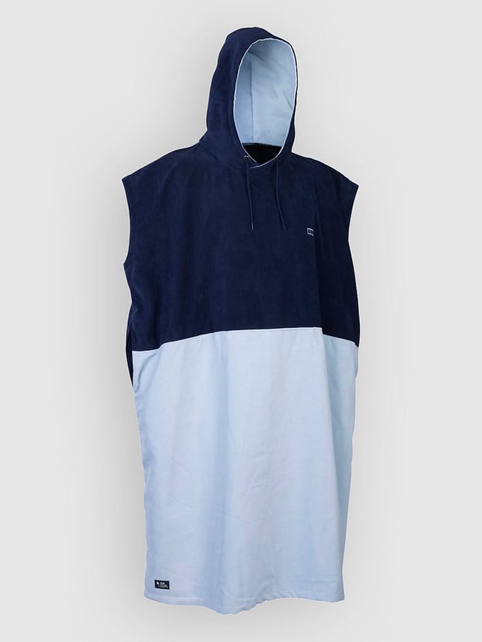 Ion Select Bamboo Poncho Blauw S-135-175 cm