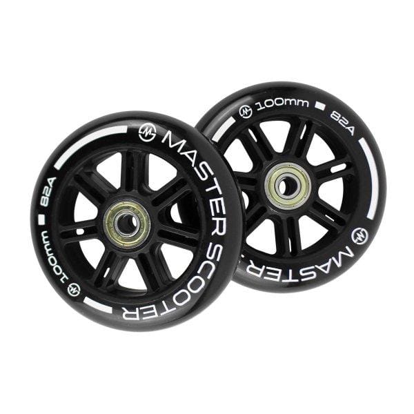Roues de Trottinette Freestyle Master 100 mm - Noir