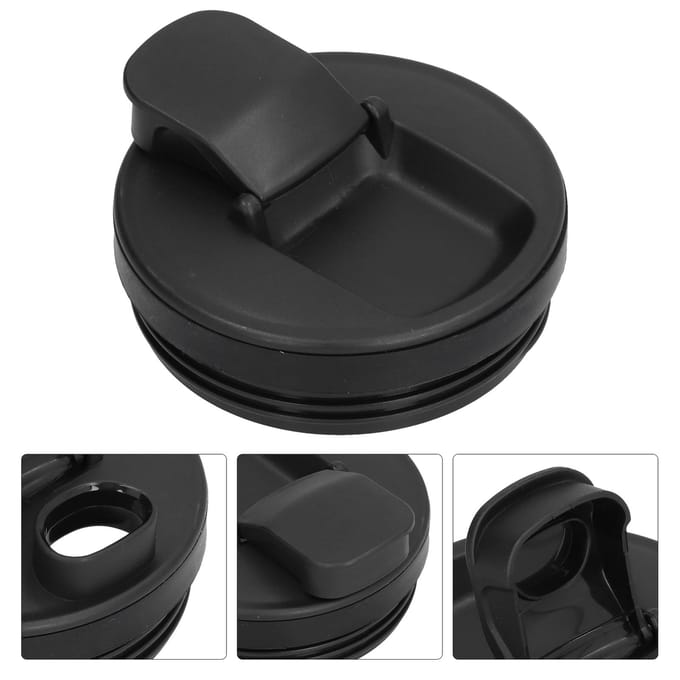Juicer Beker Klapdeksel Deksel Vervanging Blender Accessoire voor NUTRI NINJA 32OZ 24OZ 18OZ black