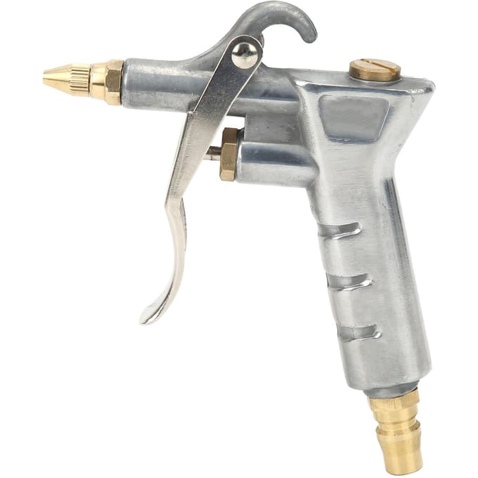 Stofblaaspistool Aluminiumlegering Heavy Duty Energiebesparend Handheld Blazergereedschap 20004 white