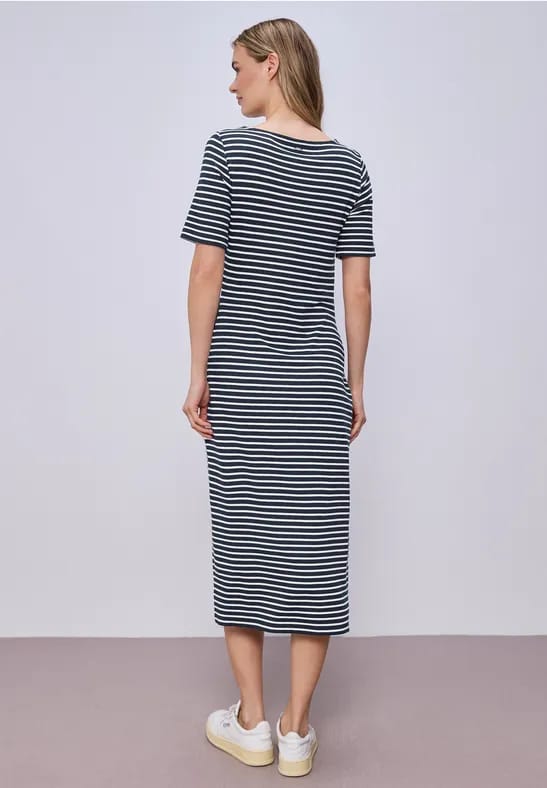 Jurk met knoopdetail